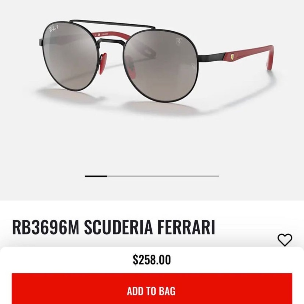Ray-Ban RB3696M SCUDERIA FERRARI COLLECTION